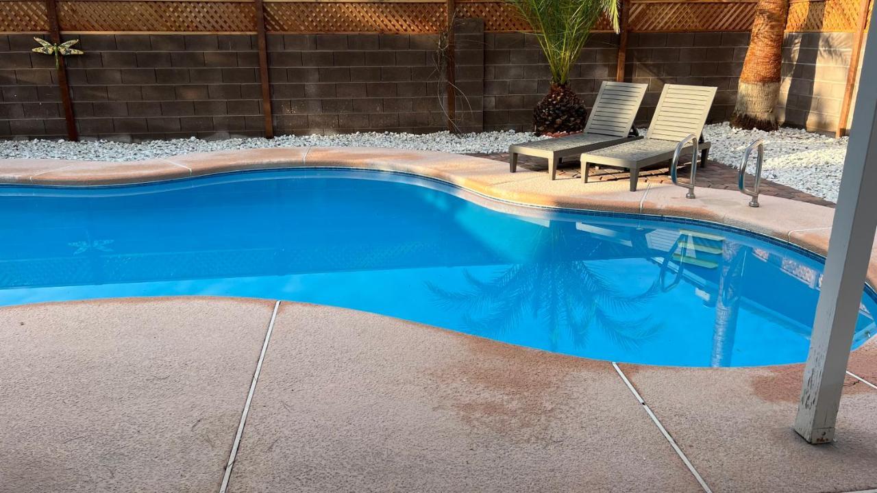 Large Pool & Patio Cozy Single Story Family House Villa Las Vegas Buitenkant foto