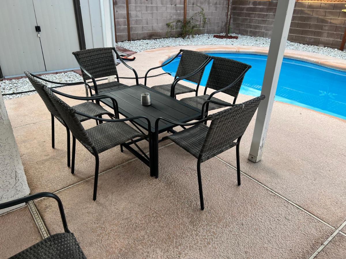 Large Pool & Patio Cozy Single Story Family House Villa Las Vegas Buitenkant foto
